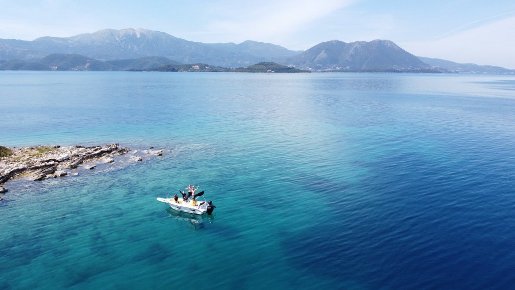Boat hire on Lefkada